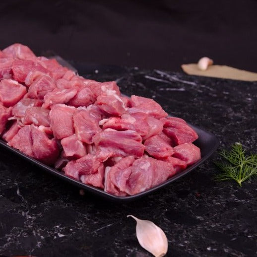 Lamb Leg Cubes (2 × 250g) - قطع فخذ غنم غير متبلة