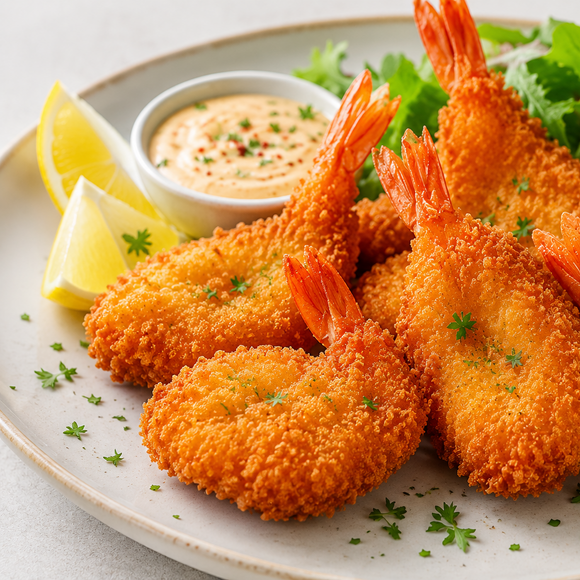 Breaded Butterfly King Prawns 500g (25 Pieces) - روبيان بالبقسماط