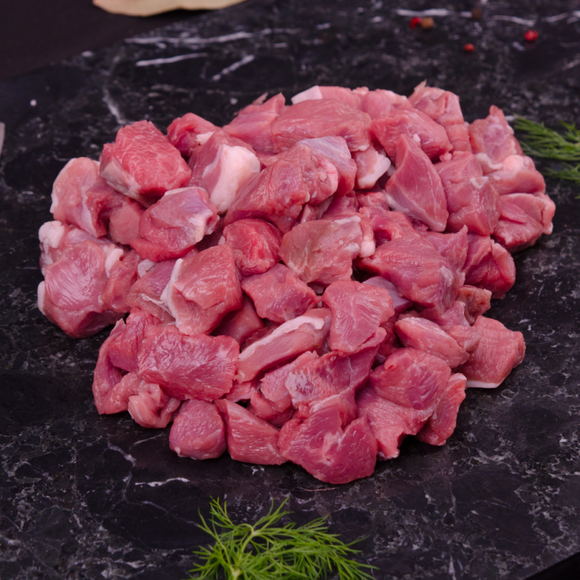 Lamb Leg Cubes (1kg | 4 Portions) - مكعبات فخذ الخروف